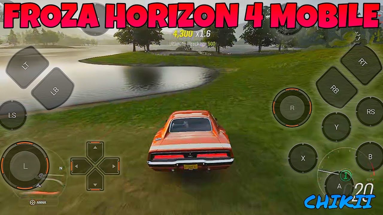Forza Horizon 4 Mobile Gameplay chikii emulator YouTube