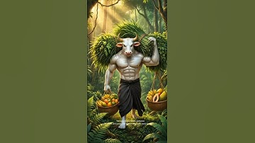 "They rejected him…but he saved them all.This is the story of the White Bull ❤️#cartoonstory#cartoon