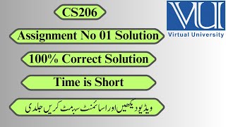 cs206 assignment 1 solution 2023 | cs206 Assignment 1 solution fall 2023