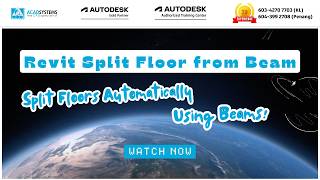 🏗️ Revit Split Floor from Beam – Split Floors Automatically Using Beams!