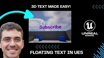 How to Add Floating Text in Unreal Engine 5 (Quick & Easy Blueprint Tutorial)
