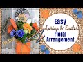 Easy Spring Flower Arrangement - Spring and Easter - Spring DIYs and Crafts