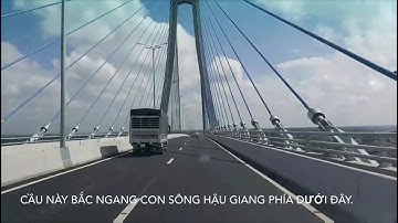 ĐI TRÊN QL54 LẤP VÒ.ĐỒNG THÁP.QUA CẦU VÀM CỐNG VỀ QL80.THỐT NỐT.Tp CẦN THƠ.NGÔ LONG CHIỀU 13.06.2019