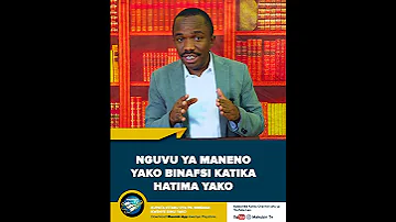 NGUVU YA MANENO PR DAVID MMBAGA 