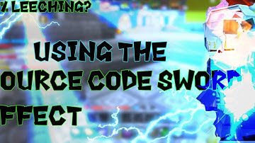 👍😁Power Of Source Code Sword Effect?😈⚡#blockmango #deadly #aim