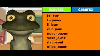 French for children = Musical conjugation =  jouer