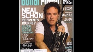 NEAL SCHON ~ "GUITAR PLAYER" MAGAZINE ~ COMPLETE ~2008 chords