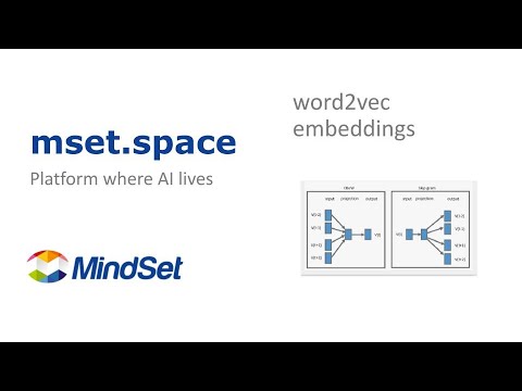 Построение эмбедингов с помощью wor2vec. Практика по машинному обучению.