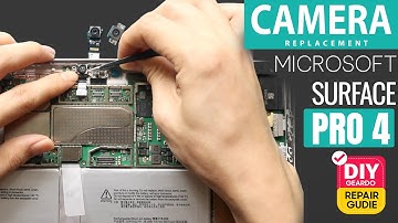 Microsoft Surface Pro 4 Camera Replacement | Rear & Front