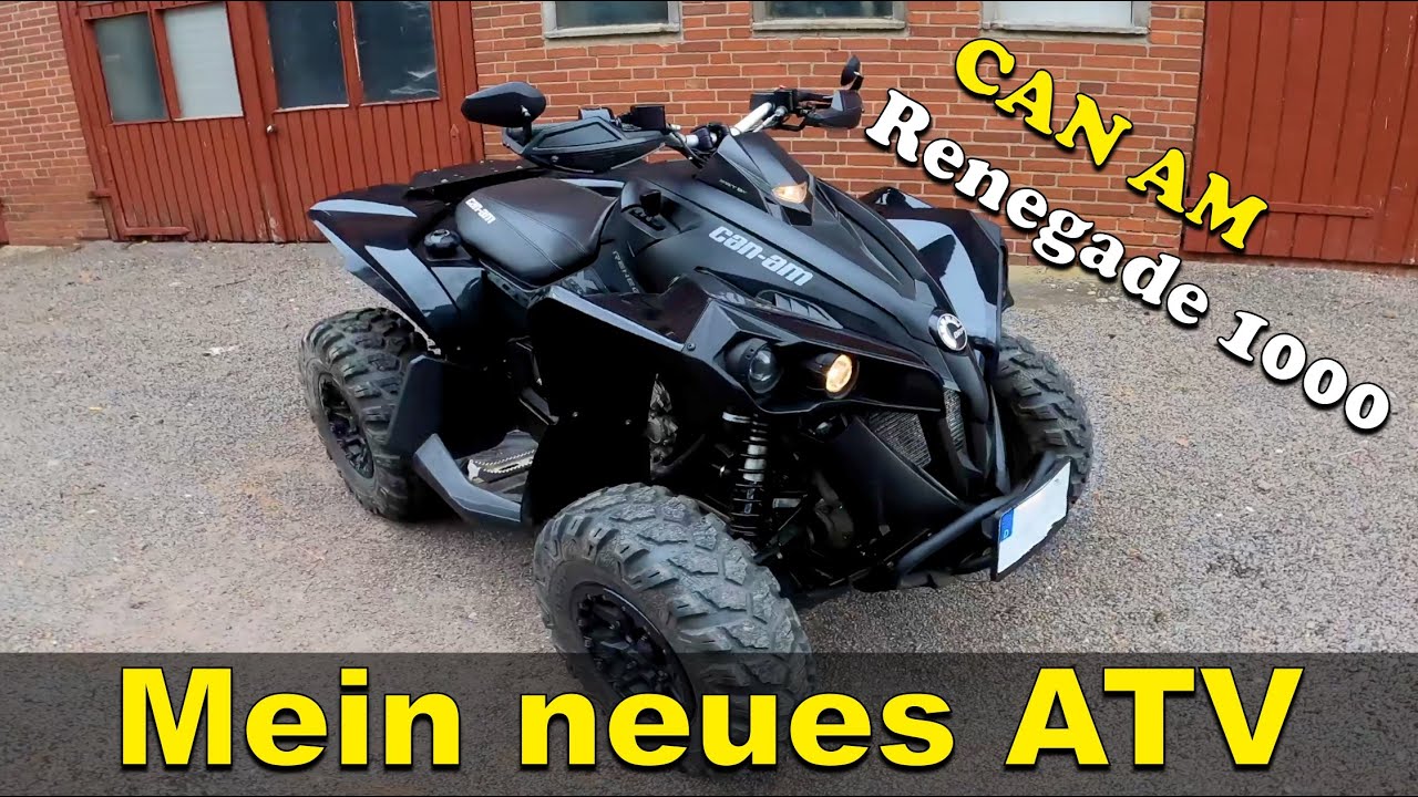 CAN AM Renegade 1000R XXC / Neues ATV gekauft / Quad-Vlog TOXIQTIME 4K