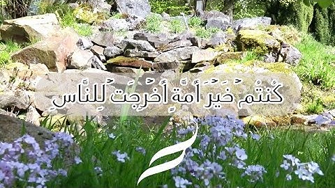 ﴿كُنتُمۡ خَيۡرَ أُمَّةٍ أُخۡرِجَتۡ لِلنَّاسِ﴾❤|❤تلاوة رائعة