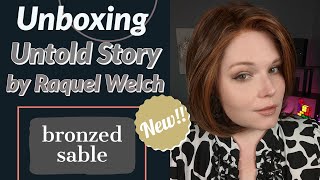 Unboxing Untold Story by Raquel Welch in Bronzed Sable
