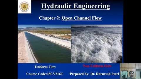 SOT 2nd Year4th Sem Hydraulic Engineering  Chapter 2 Open Channel Flow Non Uniform Flow Part 3 28 05