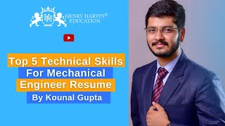 Top 5 Technical Skills For Mechanical Engineer Resume | Henry Harvin | By Kounal Gupta @henryharvin screenshot 5