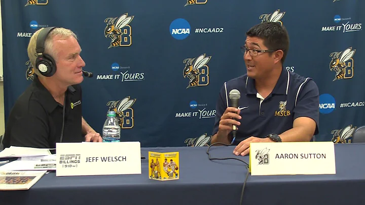 MSUB Baseball Aaron Sutton Interview 10/26/16
