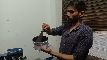 multicolor offset printing machine two colour bag print 🙏👍❤️