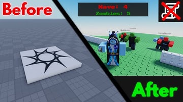 How to make a Zombie Game in Roblox Studio WITHOUT Scripting