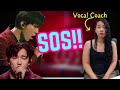 Vocal analysis dimash  sos dimash vocalcoachreacts vocalcoach reaction.