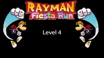 Rayman Fiesta Run Level 4 Walkthrough