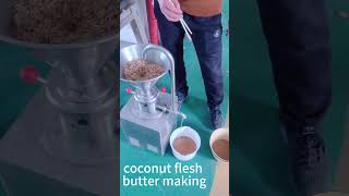How to make Coconut Meat Grinding Machine | Coconut Butter Manufacturing Solution #shorts