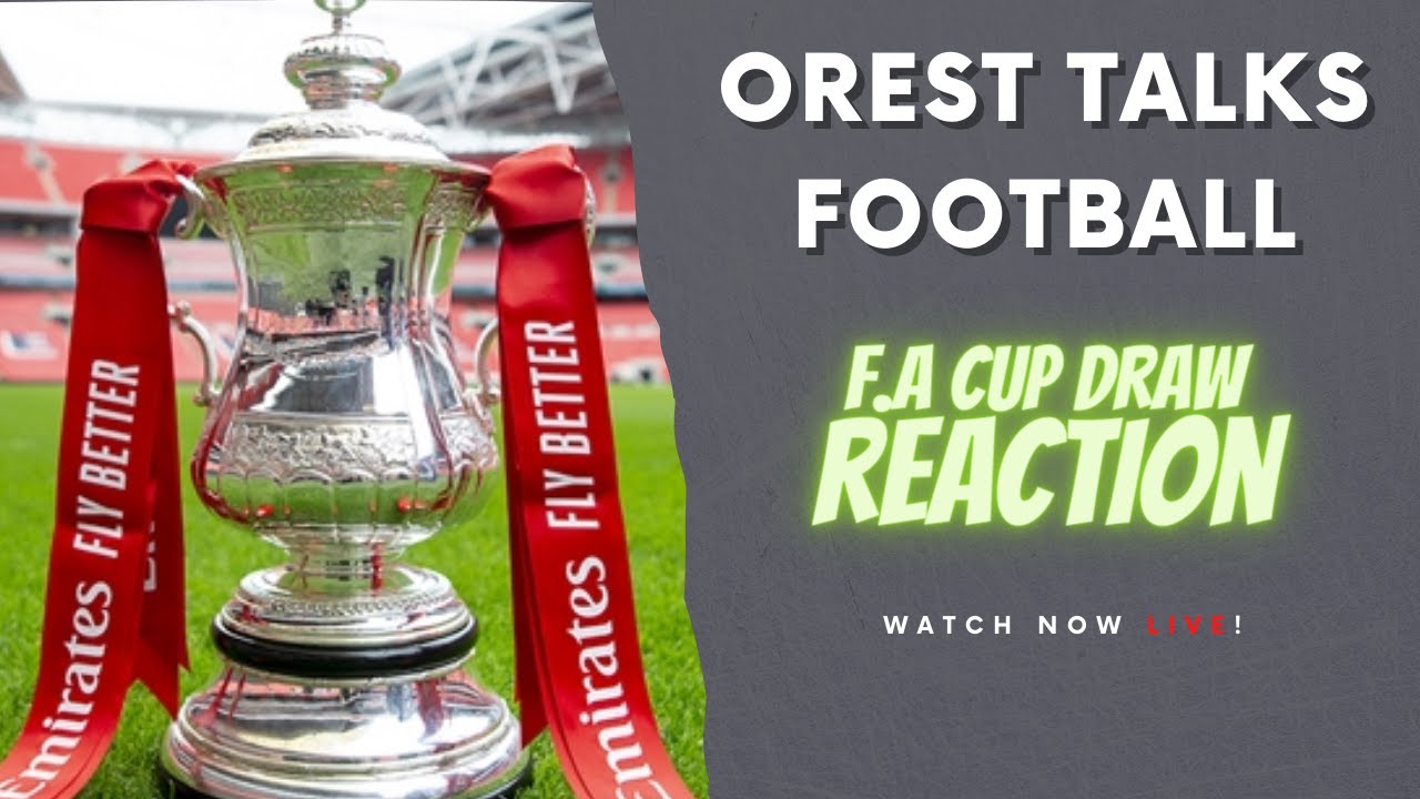 Fa Cup Fourth Round Draw Live! #facupfourthrounddraw - YouTube