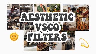 AESTHETIC VSCO FILTERS 💫 screenshot 4