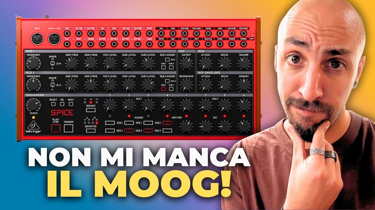 BEHRINGER SPICE VS L'ORGINALE MOOG SUBHARMONICON | StrumentiMusicali.net