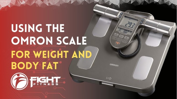  Omron Body Composition Monitor with Scale - 7 Fitness  Indicators & 180-Day Memory : Health & Household