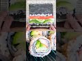 California Roll Sushi delicious recipe.delicious dinner recipes tiktok.food.Yummy. asmr е