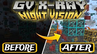 X-Ray with Night Vision|| New MCPE Survival Add-on [Achievement Friendly] || Created by @NeqGamerz