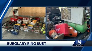 Dozens of power tools recovered in two busts in Monterey County