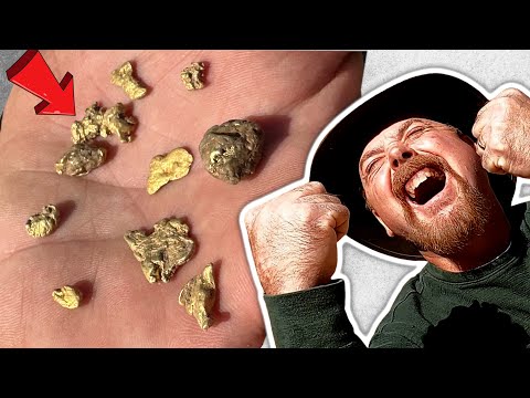 Richest Place in the U.S. to Prospect and Find Gold Nuggets