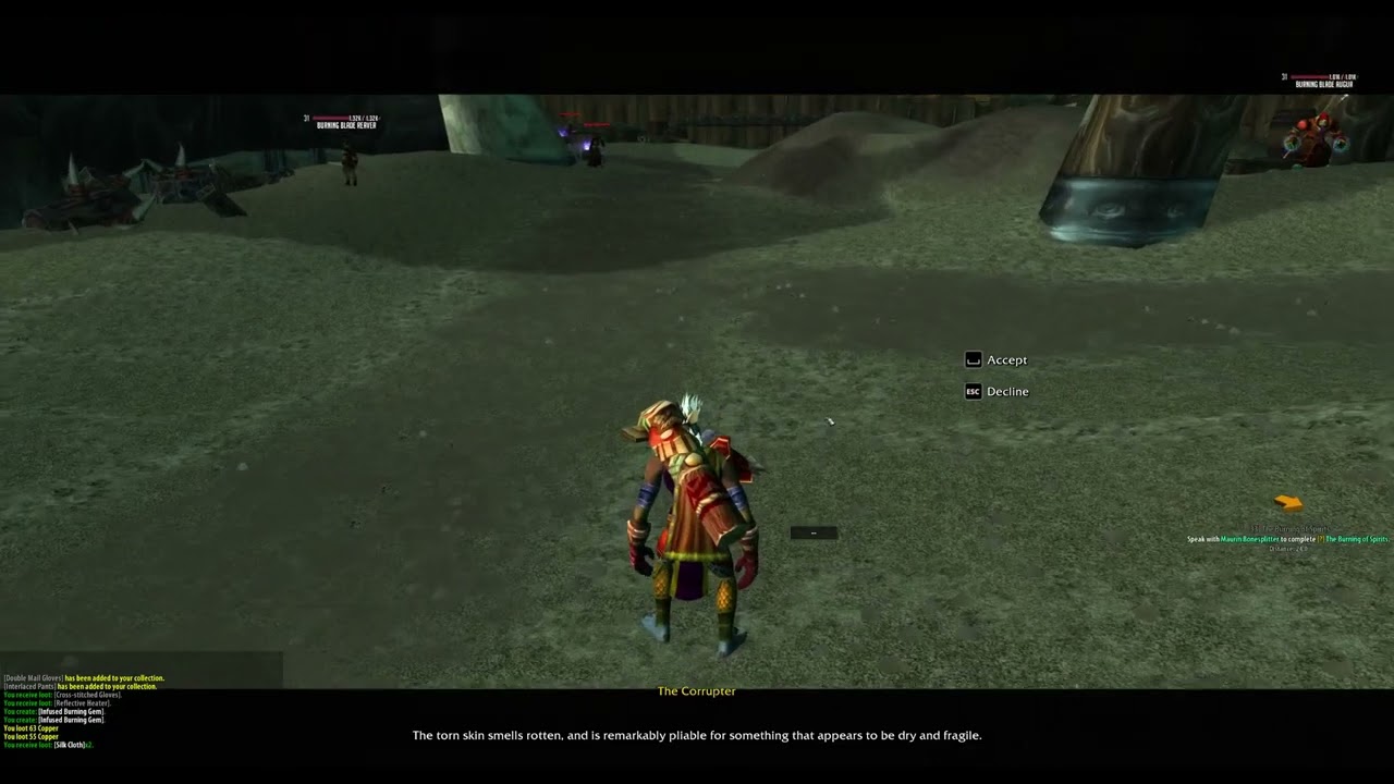 WOW The Dlo2 門徒 US 7 33] The Corrupter | Desolace (ID: 1480) - Turtle Wow Quest