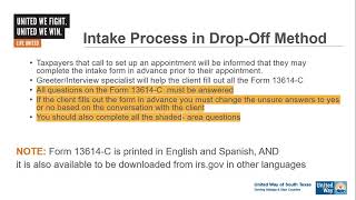 Intake, Interview, Quality Review 2020