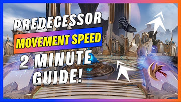 2 Minute Movement Speed in Predecessor - Predecessor Guide
