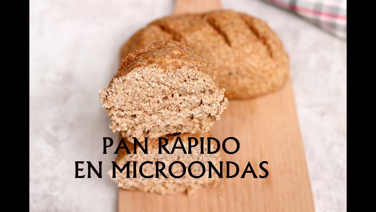Pan exprés ¡EN MICROONDAS!