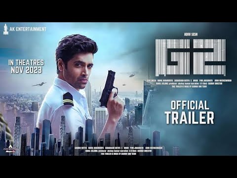 Goodachari 2 - Official trailer | Telugu | Adivisesh | G2 trailer| Goodachari 2 | Akhul Rock Studio|
