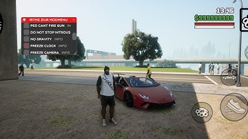 GTA SA CLEO Mod Menu 2025 🔥 | 4K Graphics | Android/iOS Definitive Edition