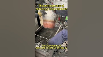 The video demonstrates the entire reducer production process.