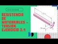 RESISTENCIA DE MATERIALES  TORSION EJERCICIO 3.1  BEER AND JHONSTON