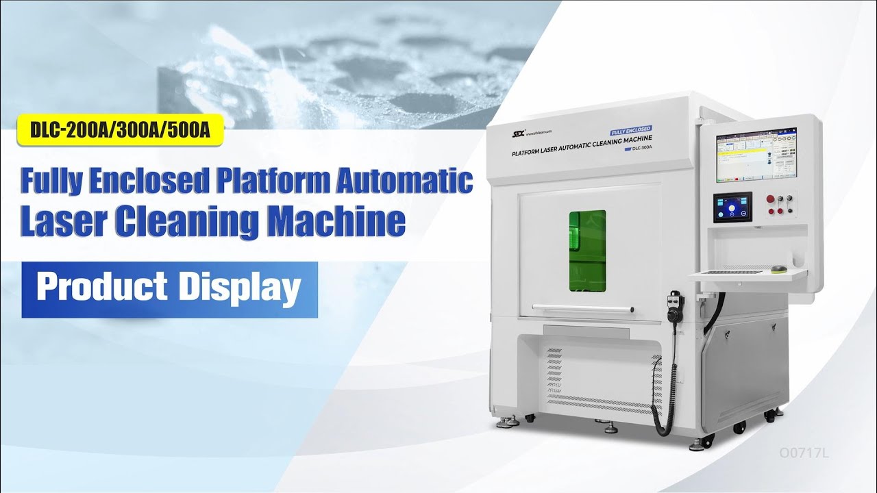 SFX 200W 300W 500W Intelligent Automated Laser Cleaning Machine