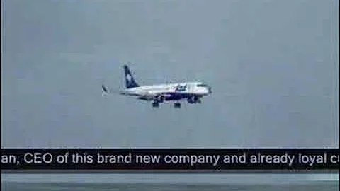 Azul EMB-195 maiden flight (FS2004)