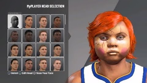 Chucky Face Scan NBA 2K20 *Read Description*
