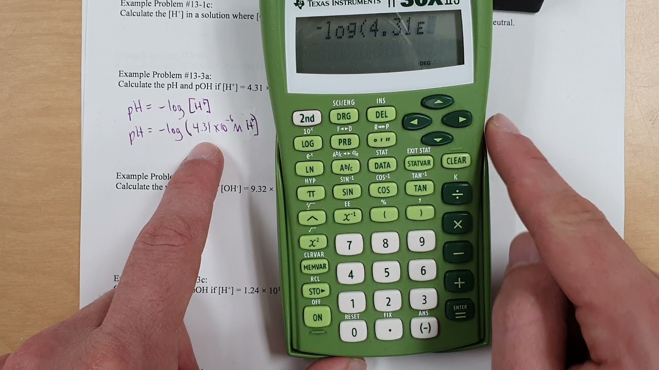 Simple pH Calculations - YouTube