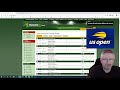 Betfair trading - Low risk Tennis trade