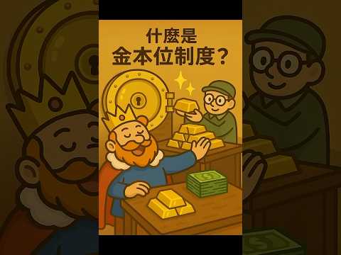 什麼是金本位制度? #金本位制度 #貨幣制度 #經濟小知識 #冷知識 #故事說經濟 #黃金 #熱門 #貨幣演變 #通貨膨脹 #金融教育 #歷史 #短影片 #一分鐘 #youtubeshorts