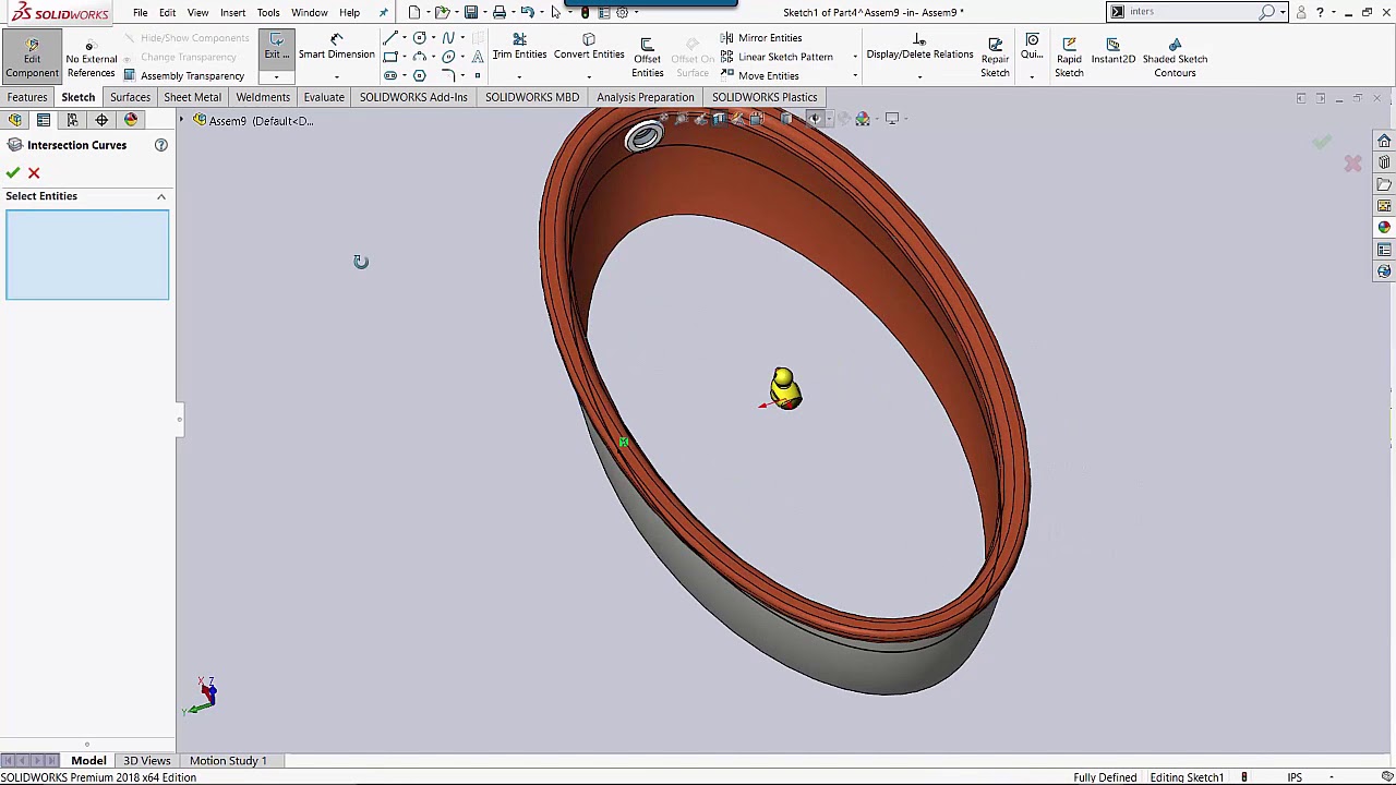 SOLIDWORKS How to Empty and Fill a Bathtub using Motion Analysis