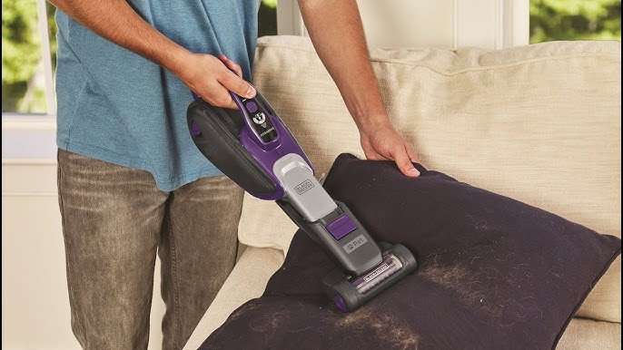 Black & Decker Cordless 18v Lithium Dustbuster Pivot Hand Vacuum  Cleaner,PV1820L 5035048458389