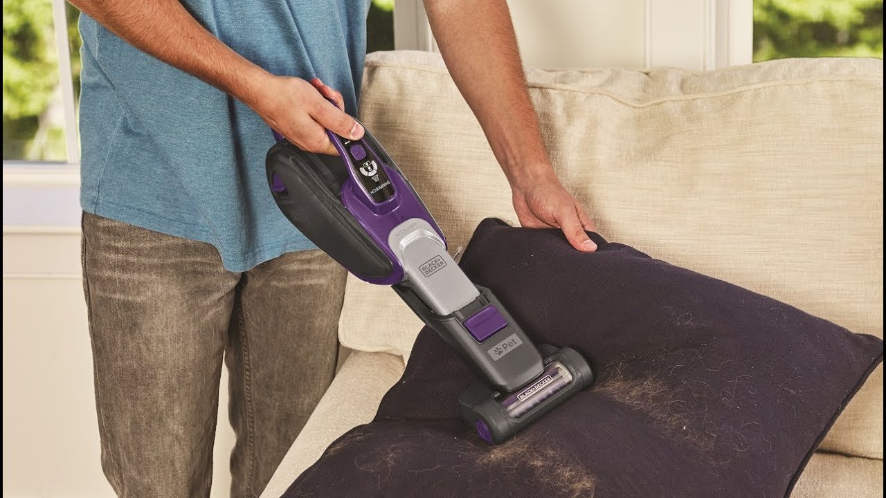 BLACK+DECKER Furbuster Handheld Cordless Vacuum Cleaner for Pets