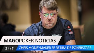 CHRIS MONEYMAKER / Se retira un grande del poker. #Pokernoticias #Chrismoneymaker